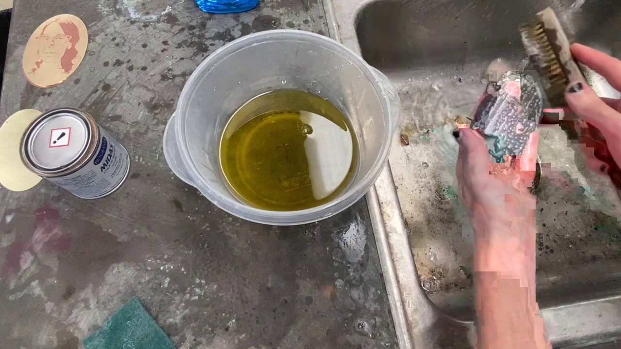 Liver of Sulfur Patina