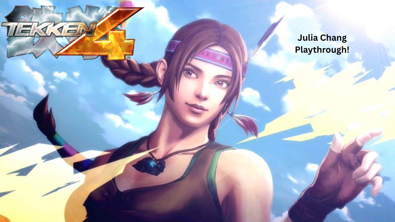 Tekken 4 PS2 Julia Chang Playthrough
