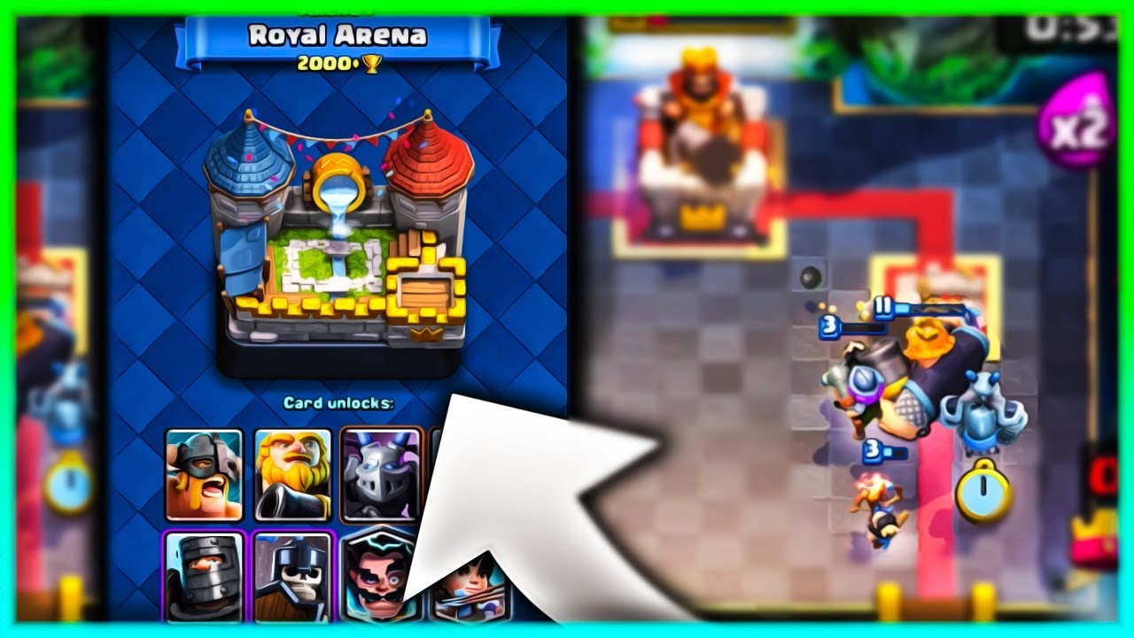 ARENA 7 - ROYAL ARENA! CLASH ROYALE POLSKA