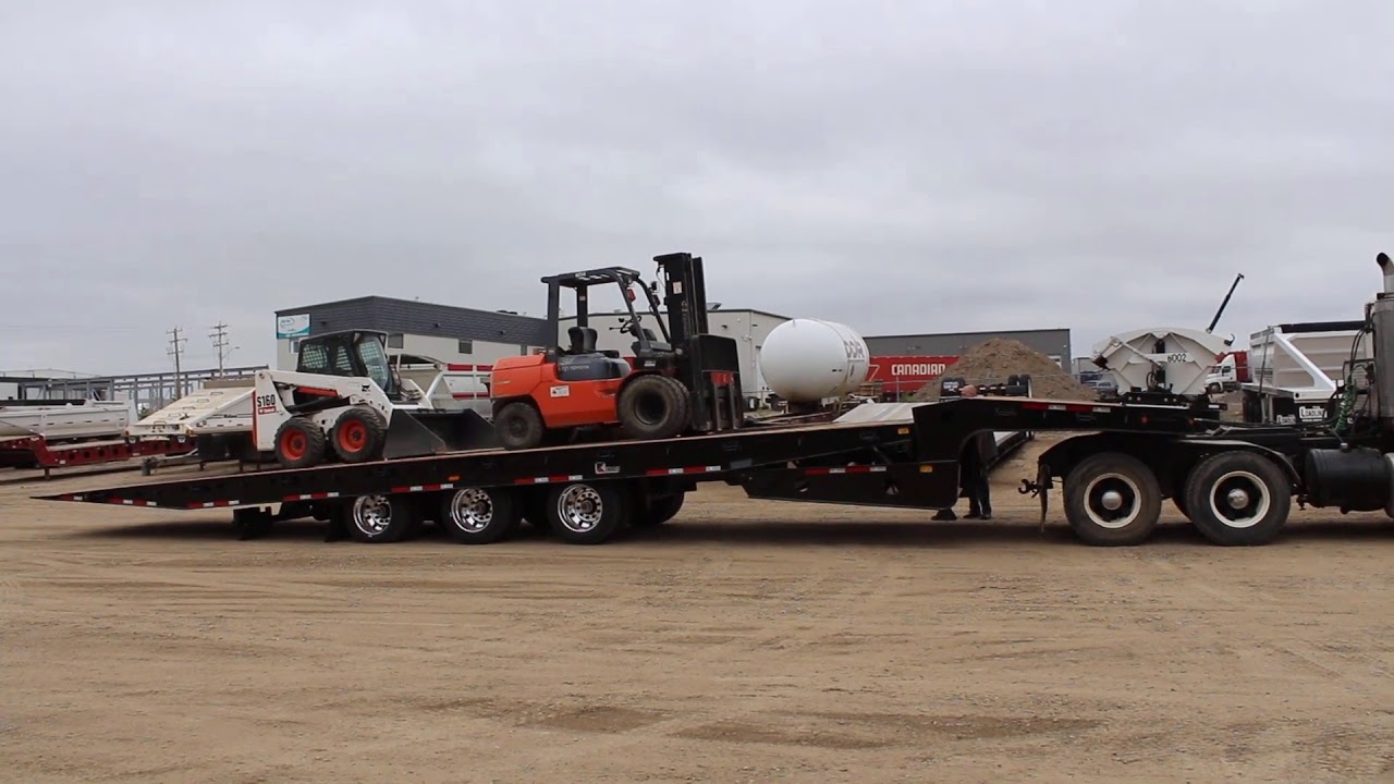 K Line Sliding Axle Tilt Trailer