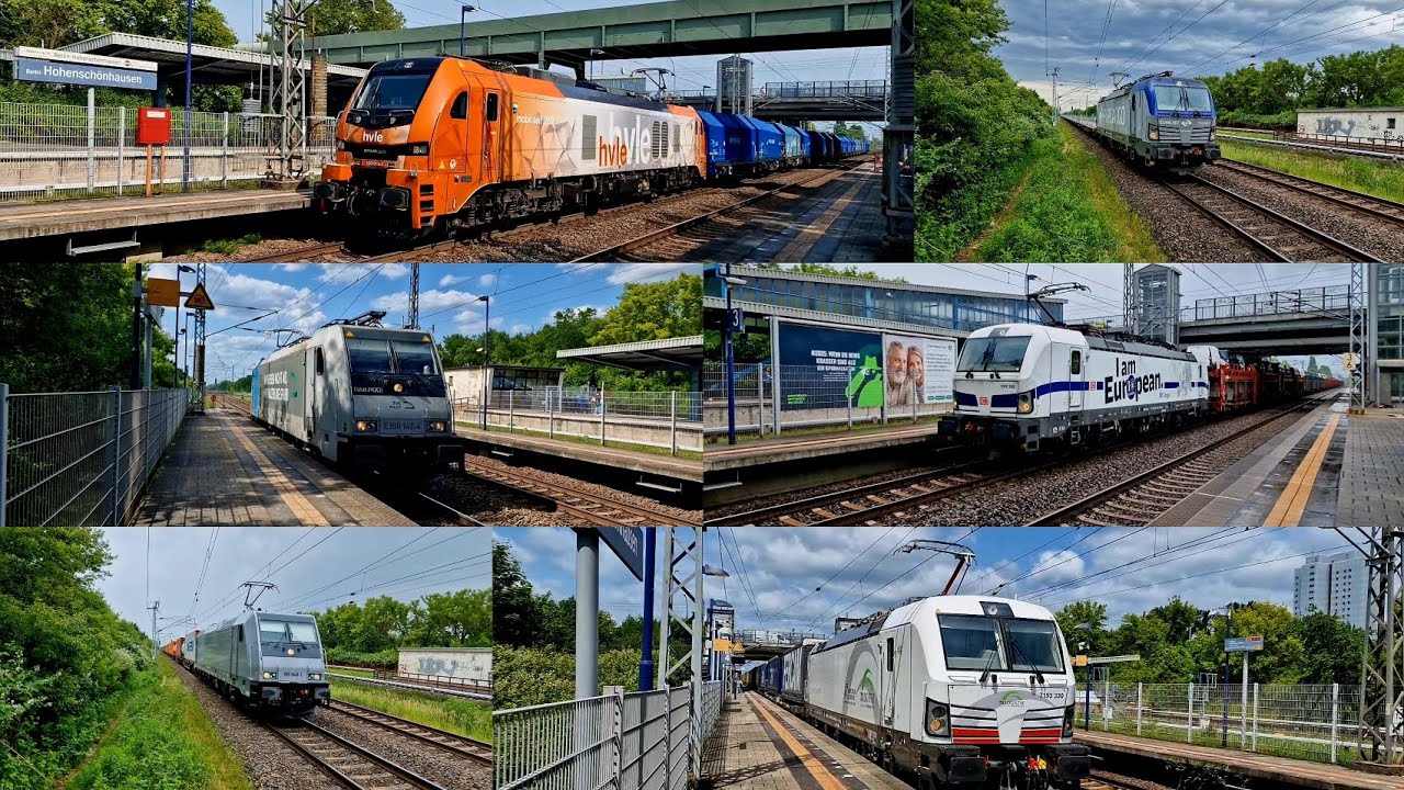 Zugverkehr in Berlin-Hohenschönhausen(Juni 2025) Teil 1/2