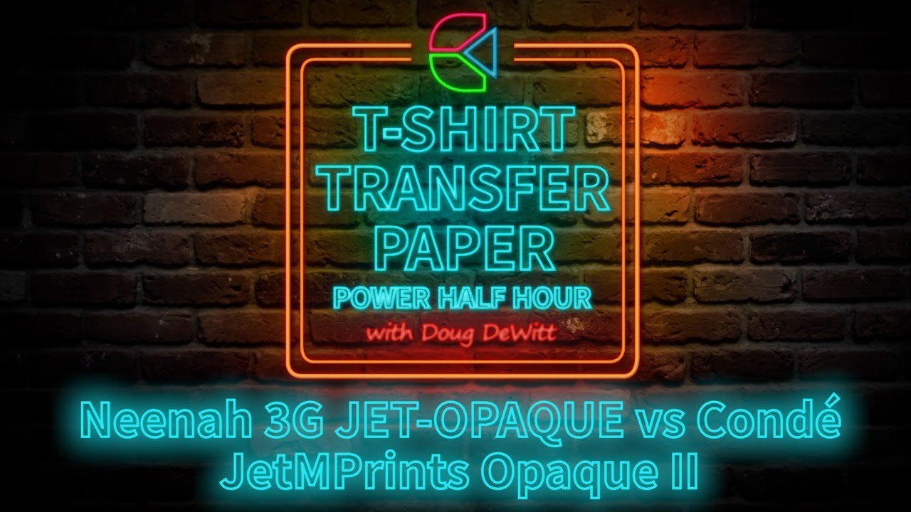 TTPPHH Episode #43:  Neenah 3G JET-OPAQUE vs Condé JetMPrints Opaque II