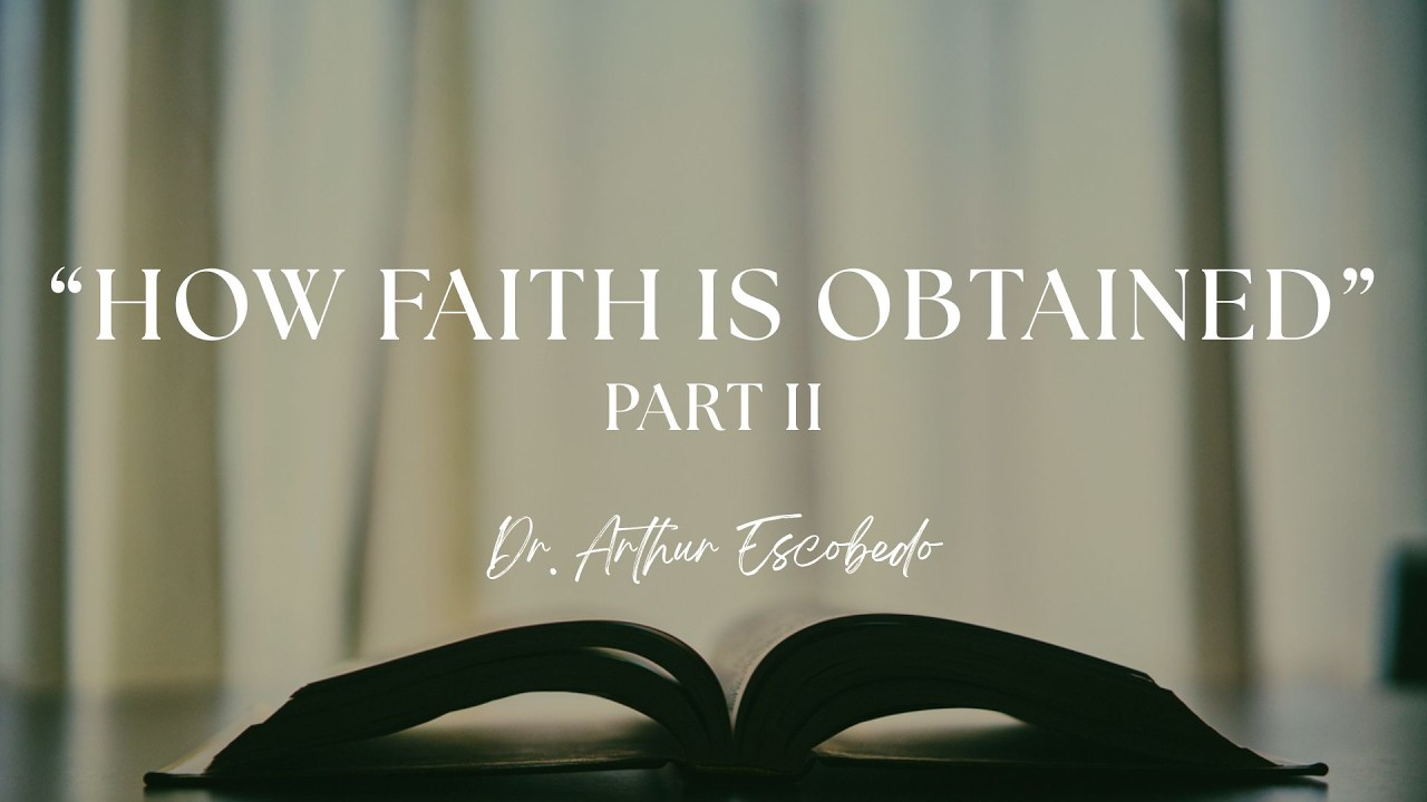 Pastor Arthur  - How to Obtain Faith Pt. 2 I PCC Visalia | Sunday, March 15, 2026