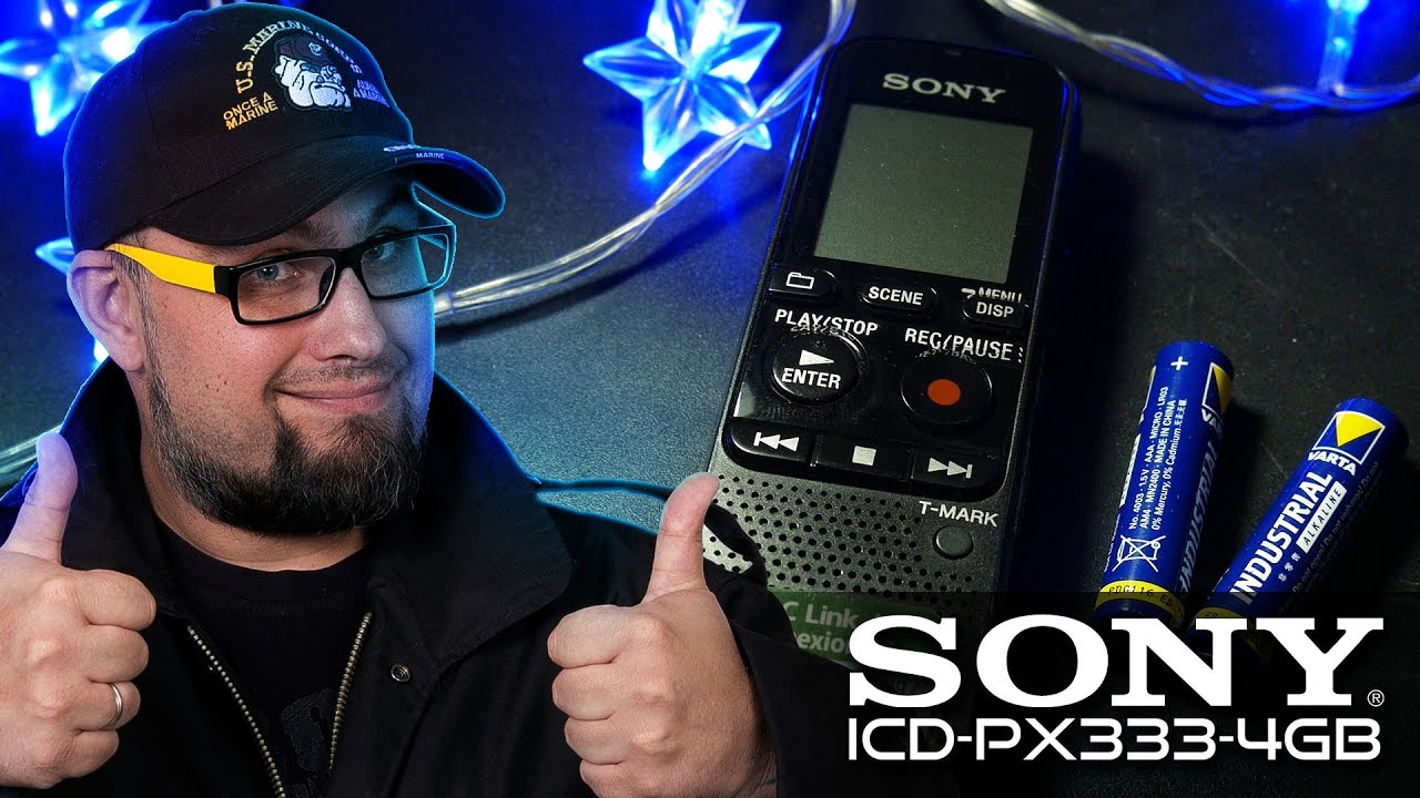 Обзор и тест диктофона Sony ICD PX333
