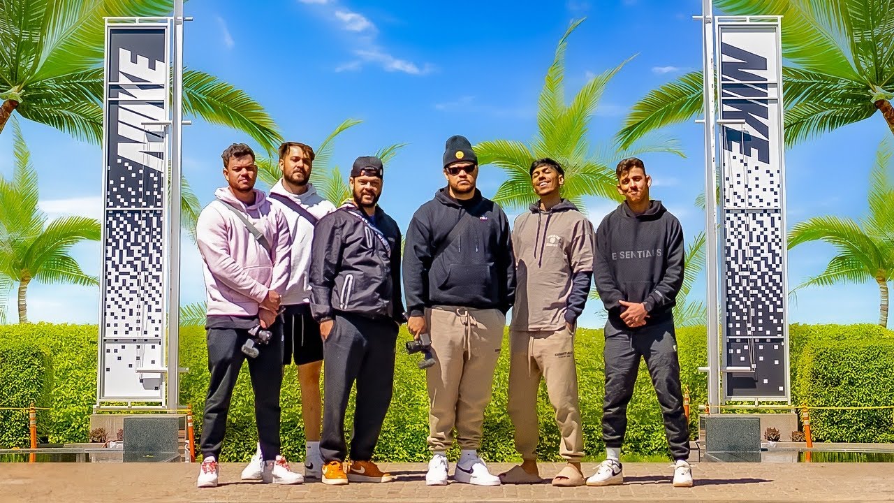 ENTRAMOS NA MAIS EXCLUSIVA DA NIKE!