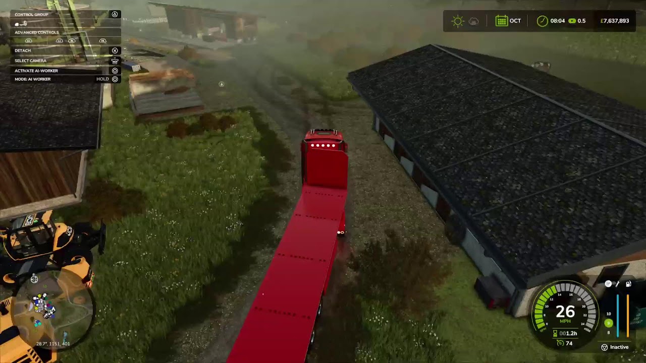 Farming simulator 25 ps5 gameplay Alps
