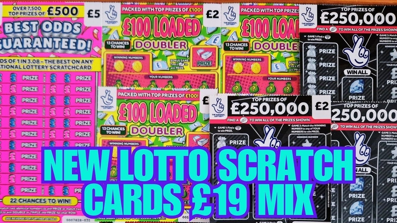 NEW lotto scratch cards £19 mix #new #newscratchcards #lottery #lotto #uk #ukscratchcards