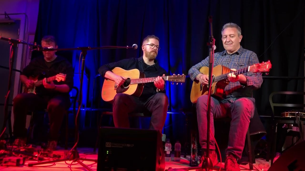 Ullapool Guitar Festival 2023 John Smith Clive Carroll and Chaz Mackenzie