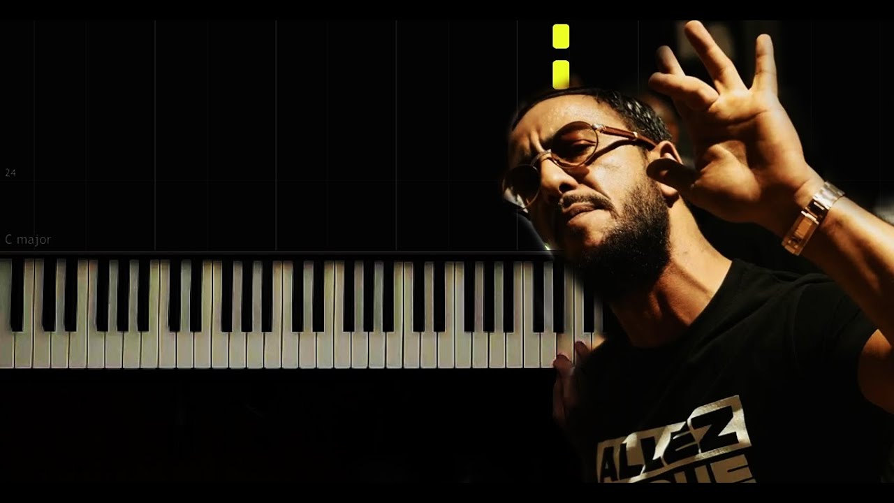 Lacrim - Allez n**** ta m&egrave;re ft. Soso Maness - Piano Tutorial