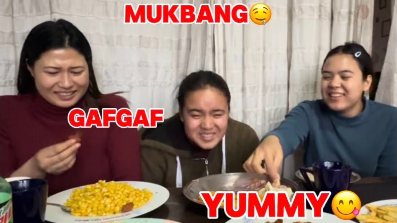 A Day in my life || Mukbang with sisters😋