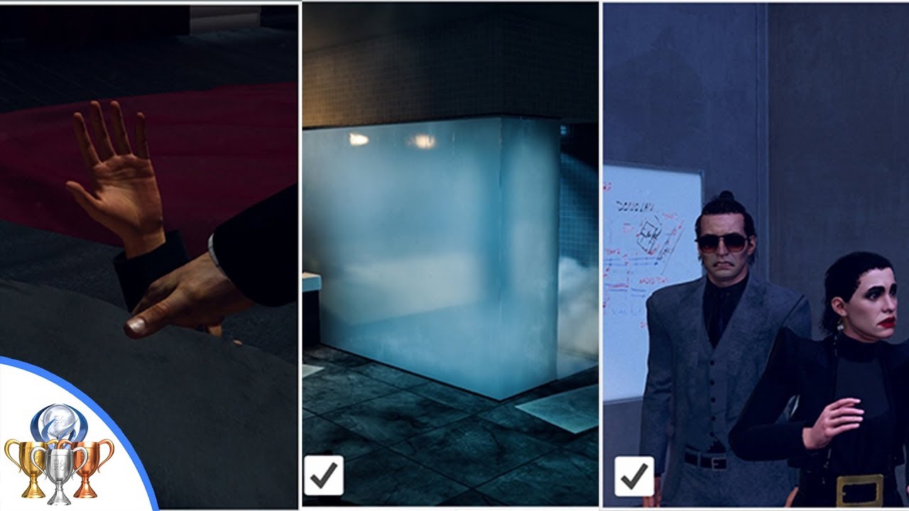 Hitman 2 Hawke's Bay - House Cleaning Trophy - Panic Room Roof, Pillow, & Shower Kills