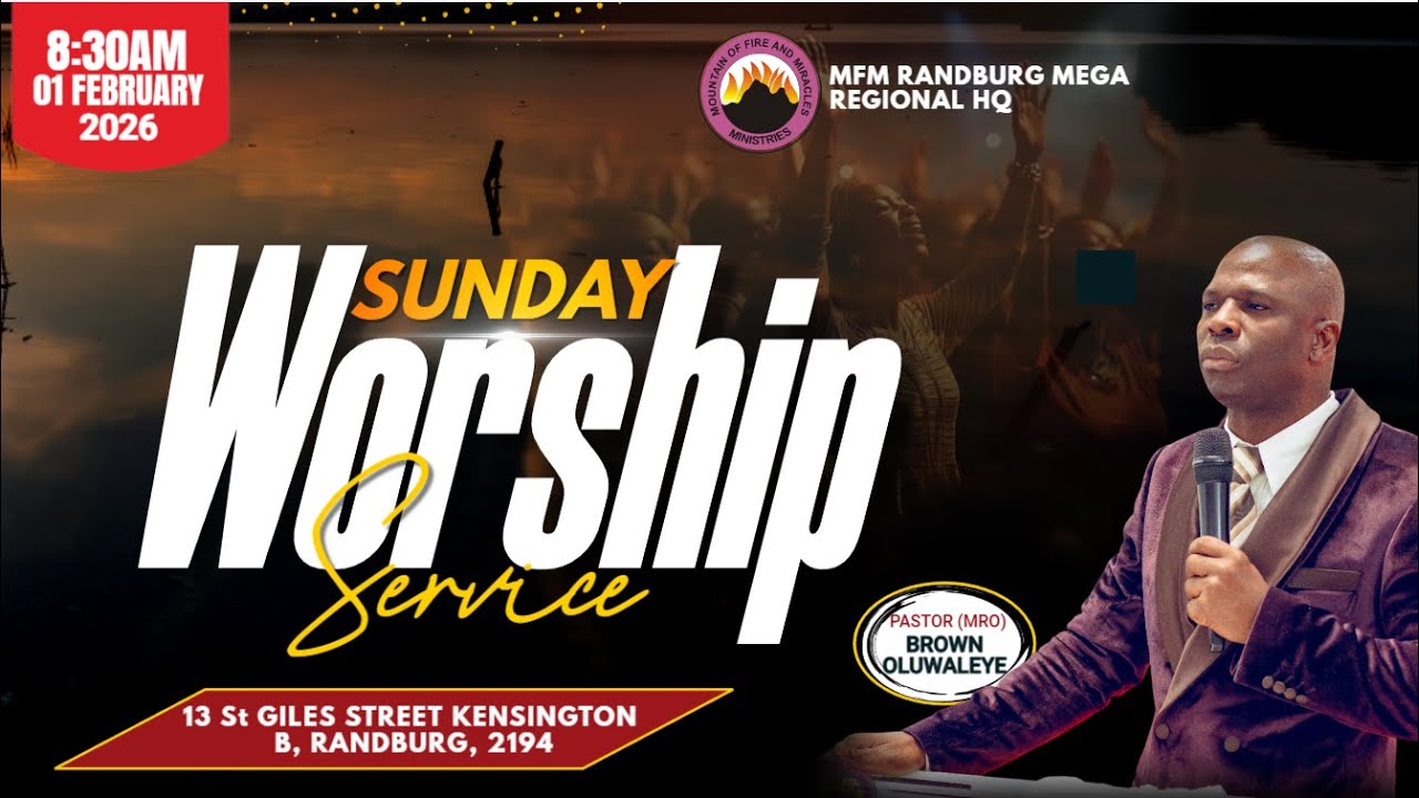 MFM RANDBURG SUNDAY SERVICE (01 FEBRUARY 2026)