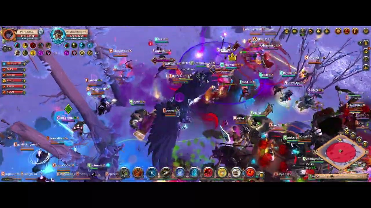 AO University Mel Bomb (3/6 02UTC) || Albion Online ZvZ Bombing