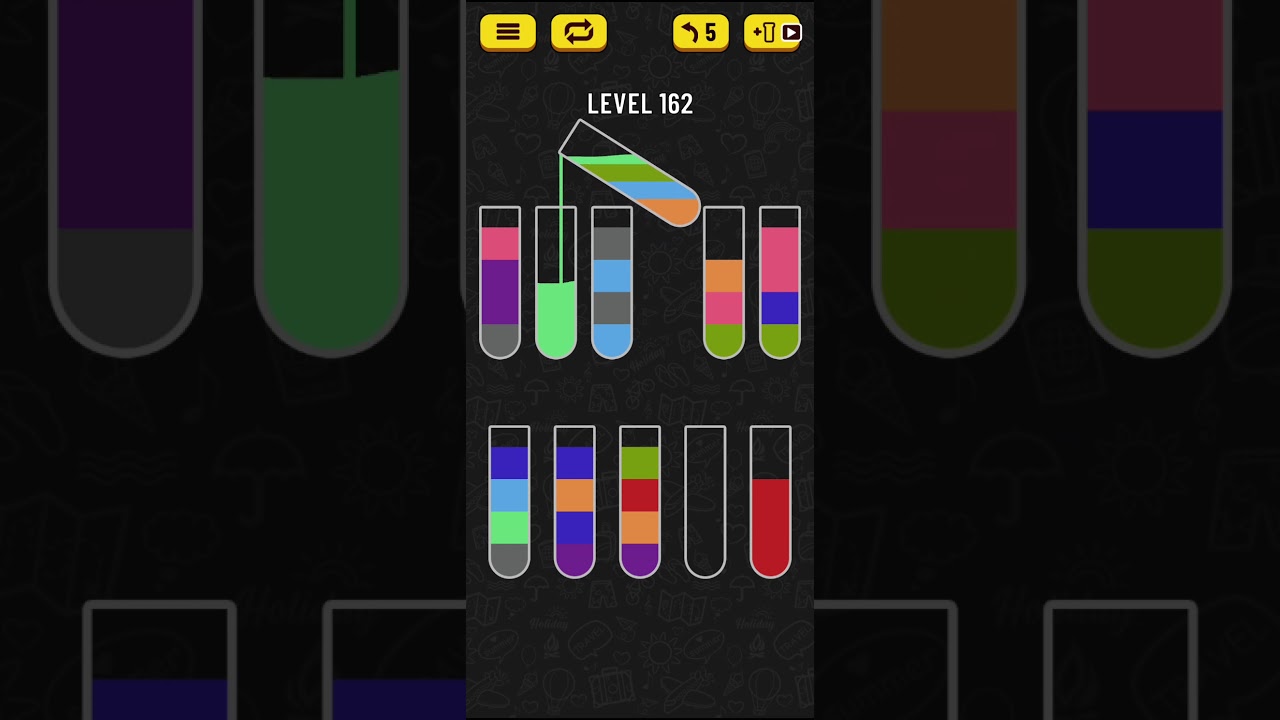 Water Sort Puzzle - level 162
