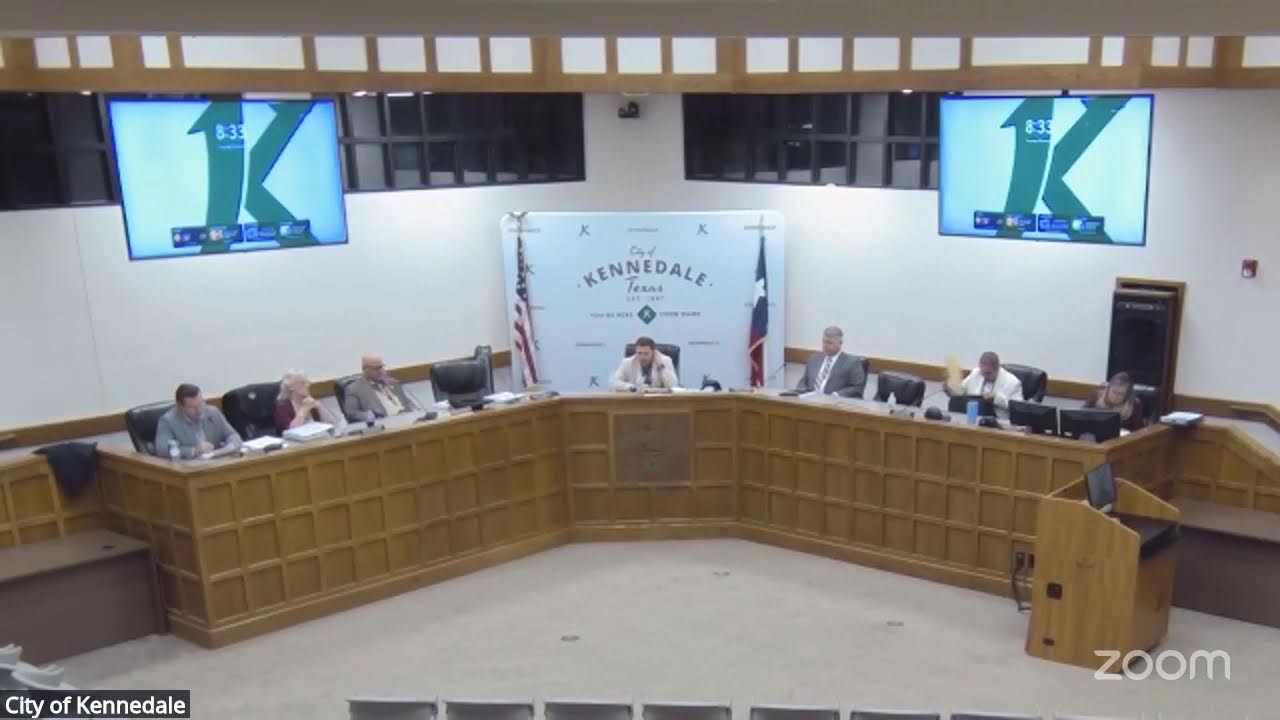 October 21, 2025 Kennedale City Council Regular Meeting
