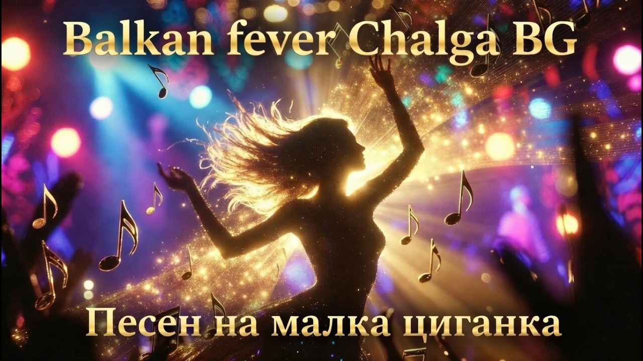 💃 Balkan Fever Chalga Bg - Песен на малка циганка (Official Lyric Video 2026)