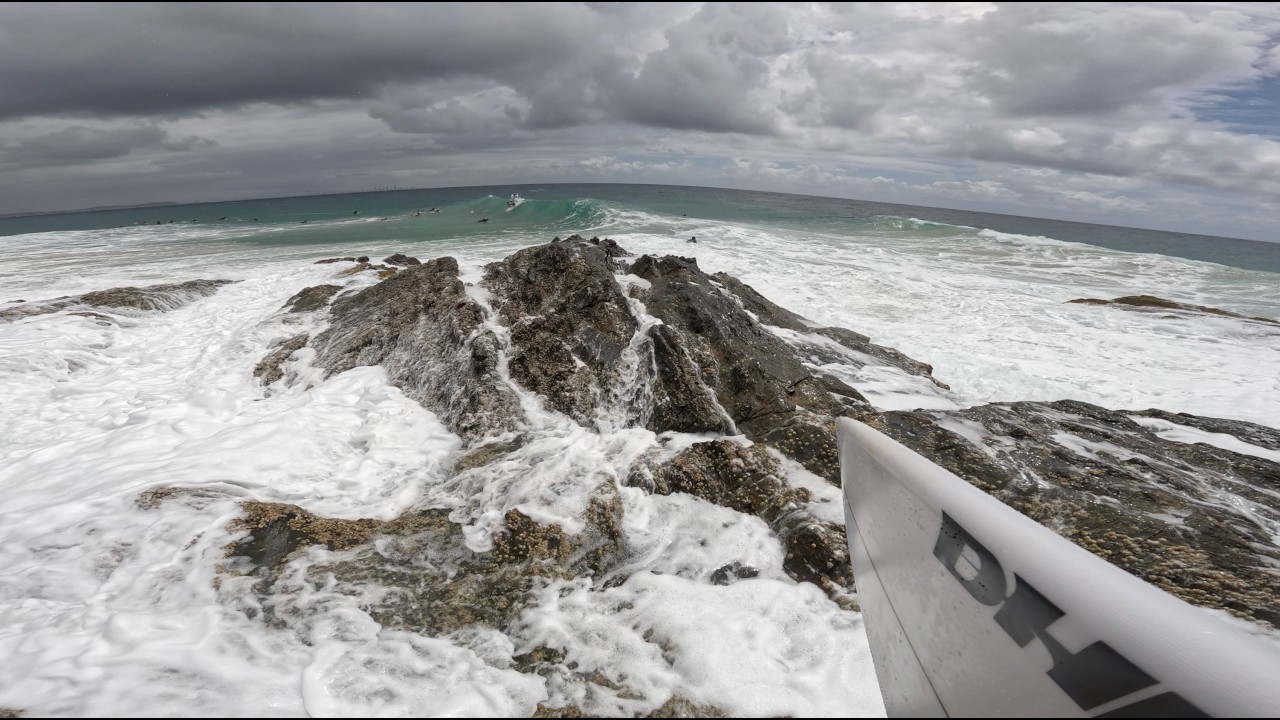 The Reality of Surfing Snapper Rocks!