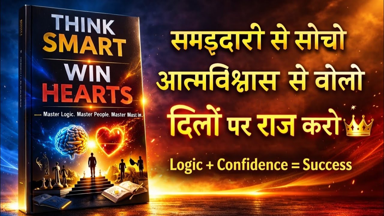Think Smart Win Hearts | समझदारी से सोचो,यकीन से बोलो, दिलों को जीतकर सफलता पाओ | Hindi Audiobook 