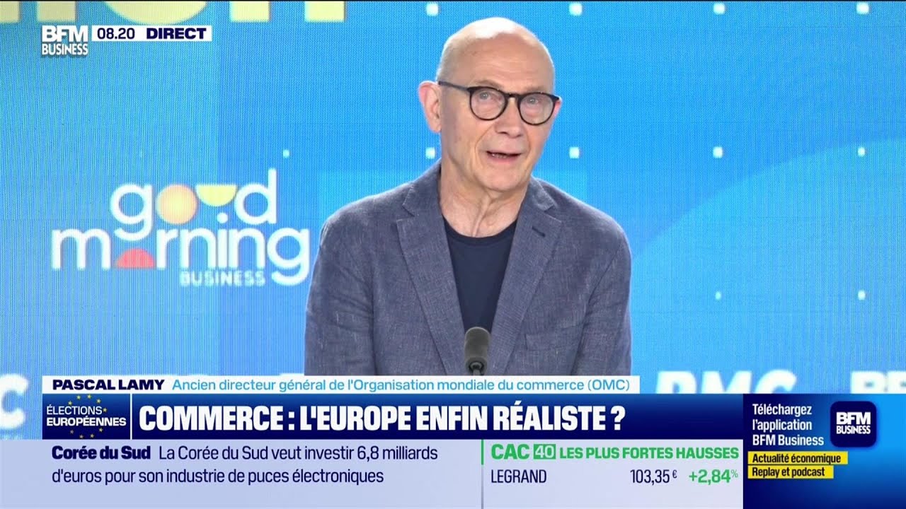 Pascal Lamy (OMC) : Commerce, la fin de la naïveté européenne ?