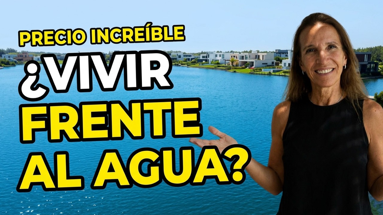 La Oportunidad de vivir en un barrio ACCESIBLE con vistas al agua