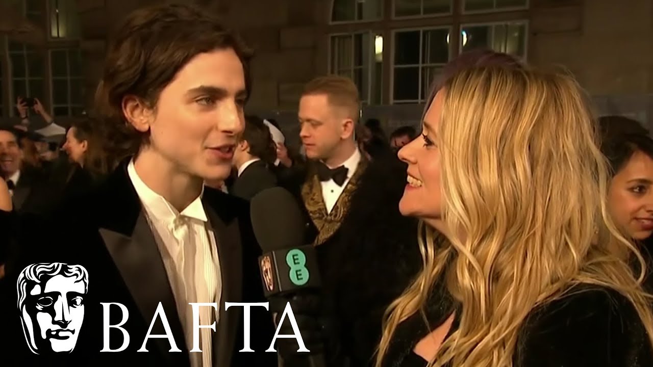 Timothée Chalamet Red Carpet Interview | EE BAFTA Film Awards 2018