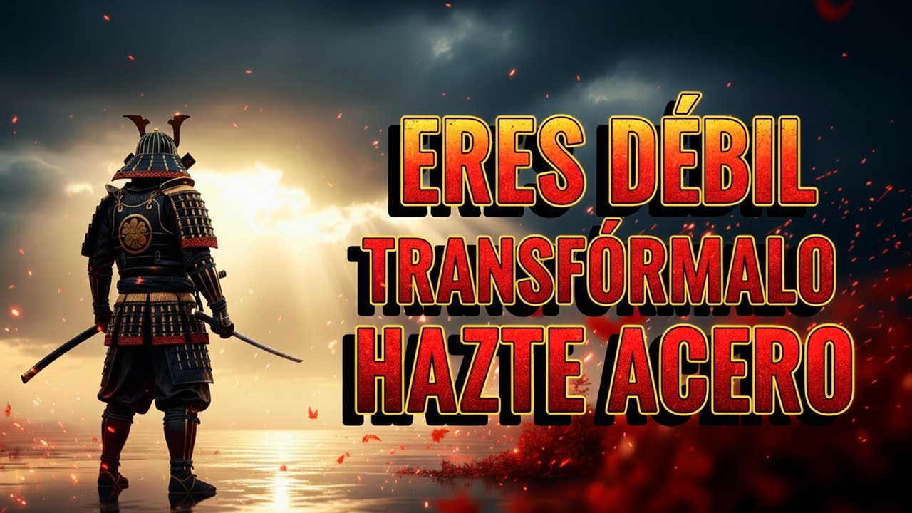 SENTIRTE DÉBIL es tu ERROR: Haz de tu FRAGILIDAD tu ARMADURA SAMURÁI | Mentalidad Samurai