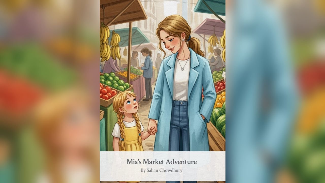 Mia&lsquo;s Market Adventure || Little Story || Kids Video || 2025