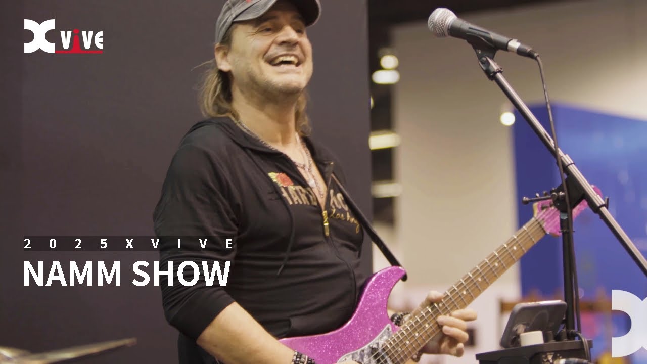 David Palau Electrifies the Stage at Xvive&rsquo;s Booth NAMM 2025