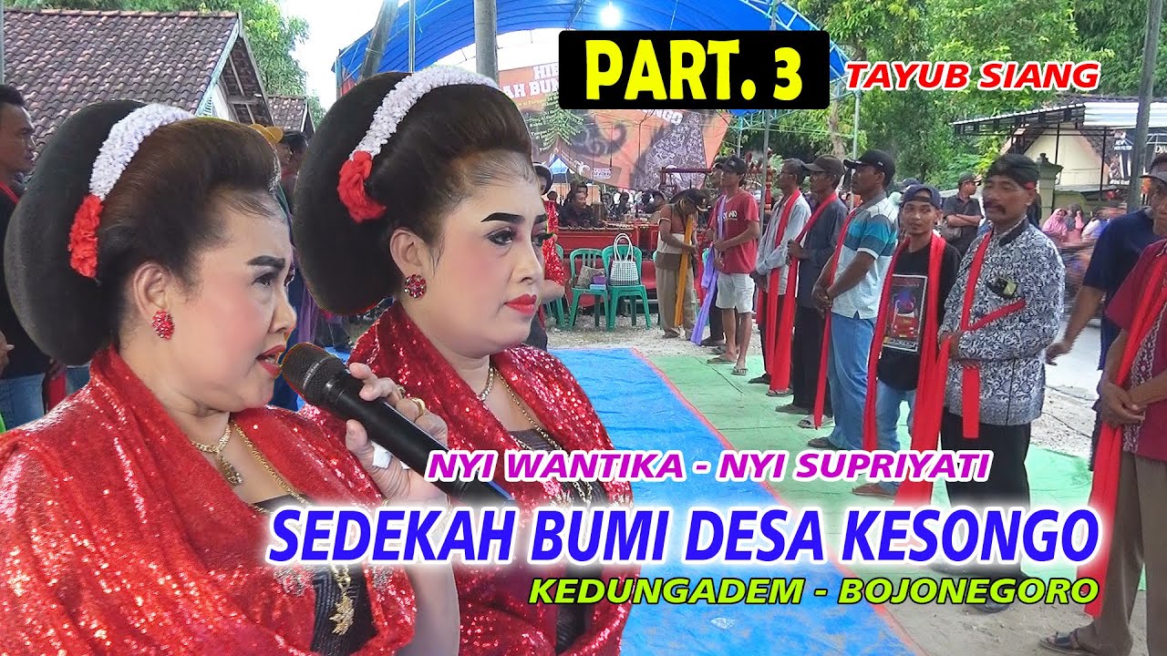 PART 3 Tayub Siang - SEDEKAH BUMI DESA KESONGO KEDUNGADEM 