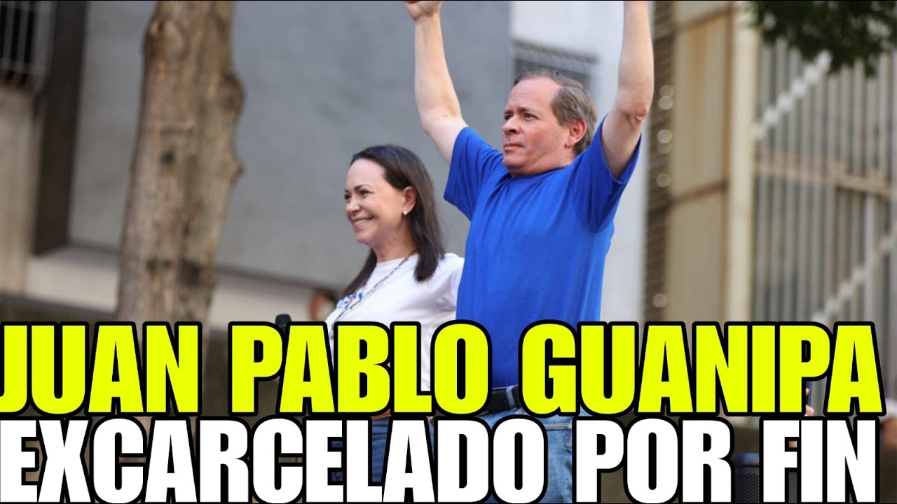 EN VIVO JUAN PABLO GUANIPA HA SIDO LIBERADO ULTIMA HORA