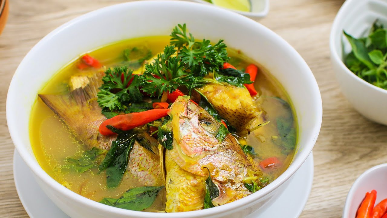 IKANNYA NGGAK AMIS TAPI MALAH GURIH - IKAN KUAH KUNING
