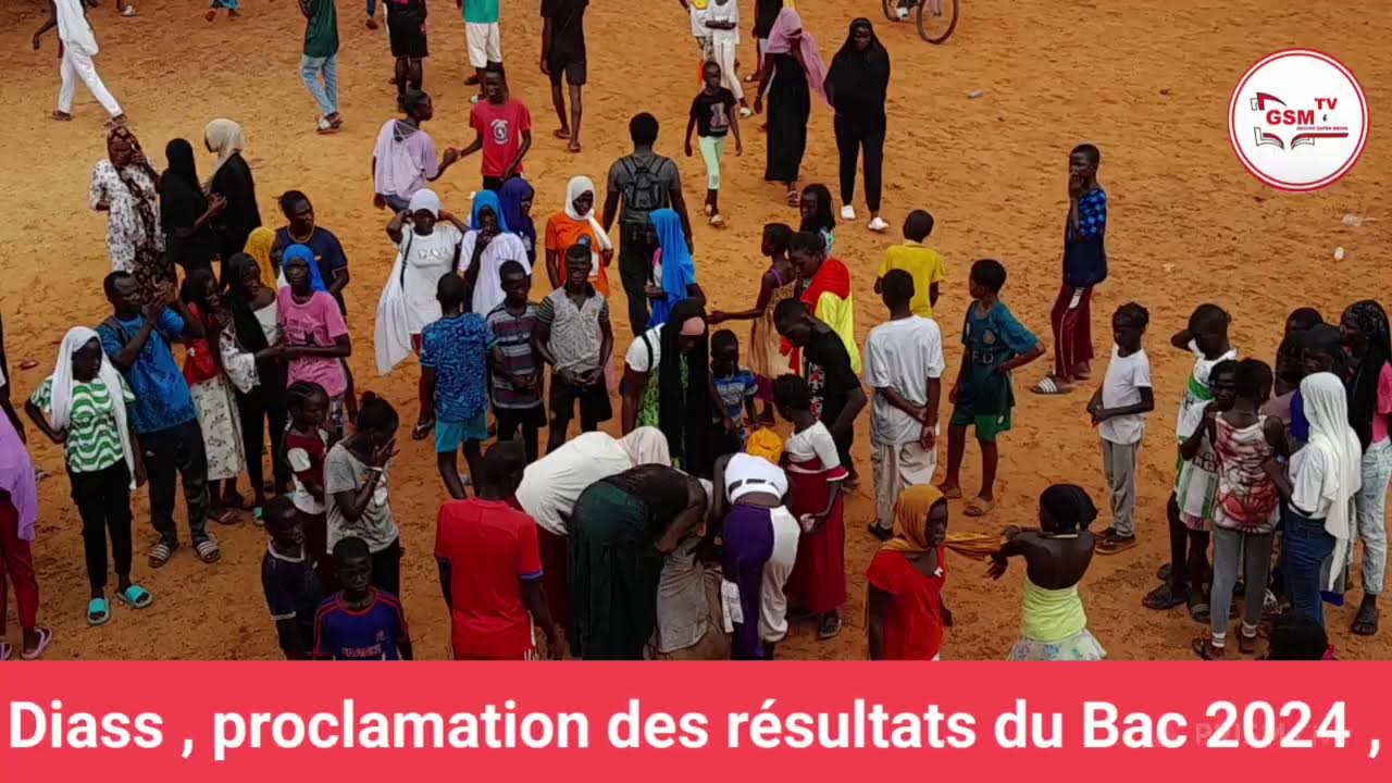 🔴En direct : Centre Lycée de Diass , proclamation des résultats du Bac 2024 , jury 1273.