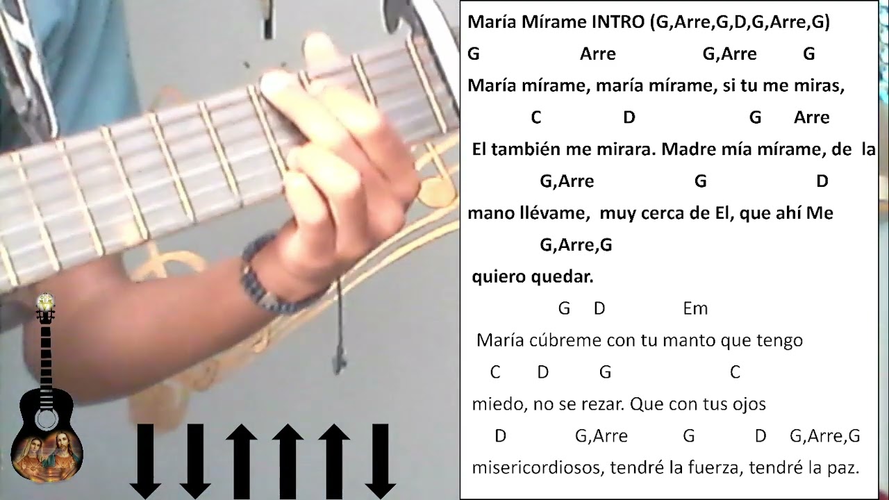 Tutorial Maria mirame - Aprendiendo Guitarra Pra Dios