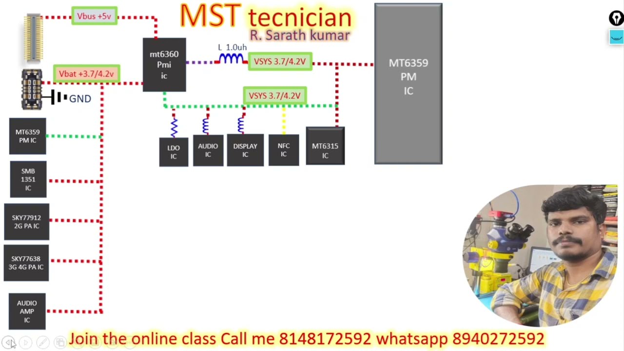 vbat  and vph line short in தமிழ்