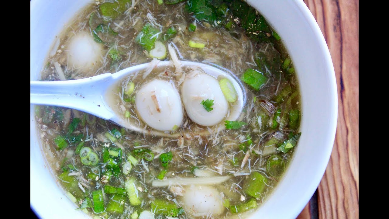 Súp Măng Cua - Vietnamese Crab and Asparagus Soup