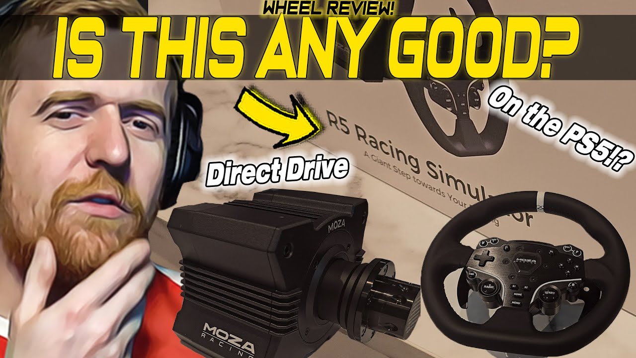 👀 YOU have been WAITING for this MOZA R5 + Adapter REVIEW!!  || Wheel Review