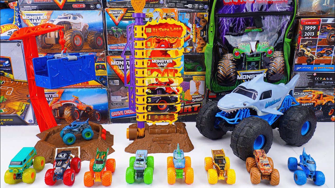 Monster Jam Collection Unboxing Review | Monster Jam Lucas Oil Stabilizer Monster Truck
