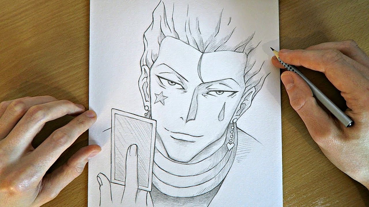 How to Draw Hisoka Morow | Step by Step Drawing Tutorial | Hunter x Hunter ⭐💧✍️