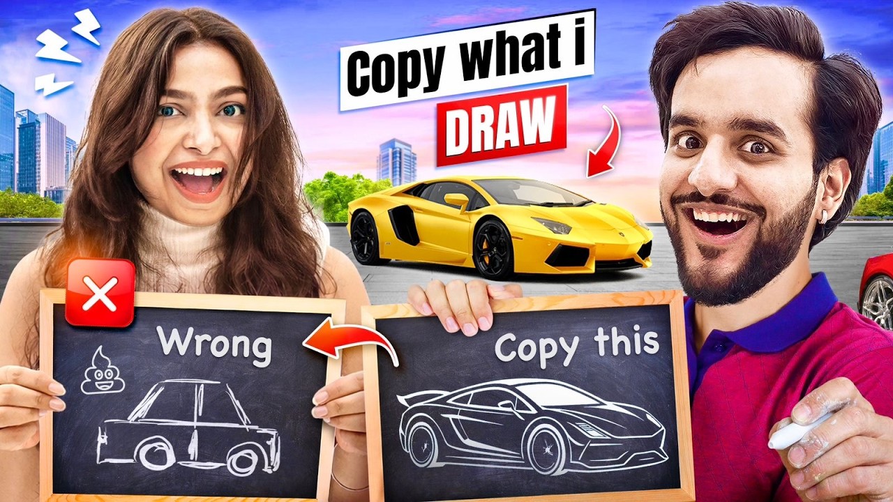 Copy What I Draw and I’ll Buy You That 😍