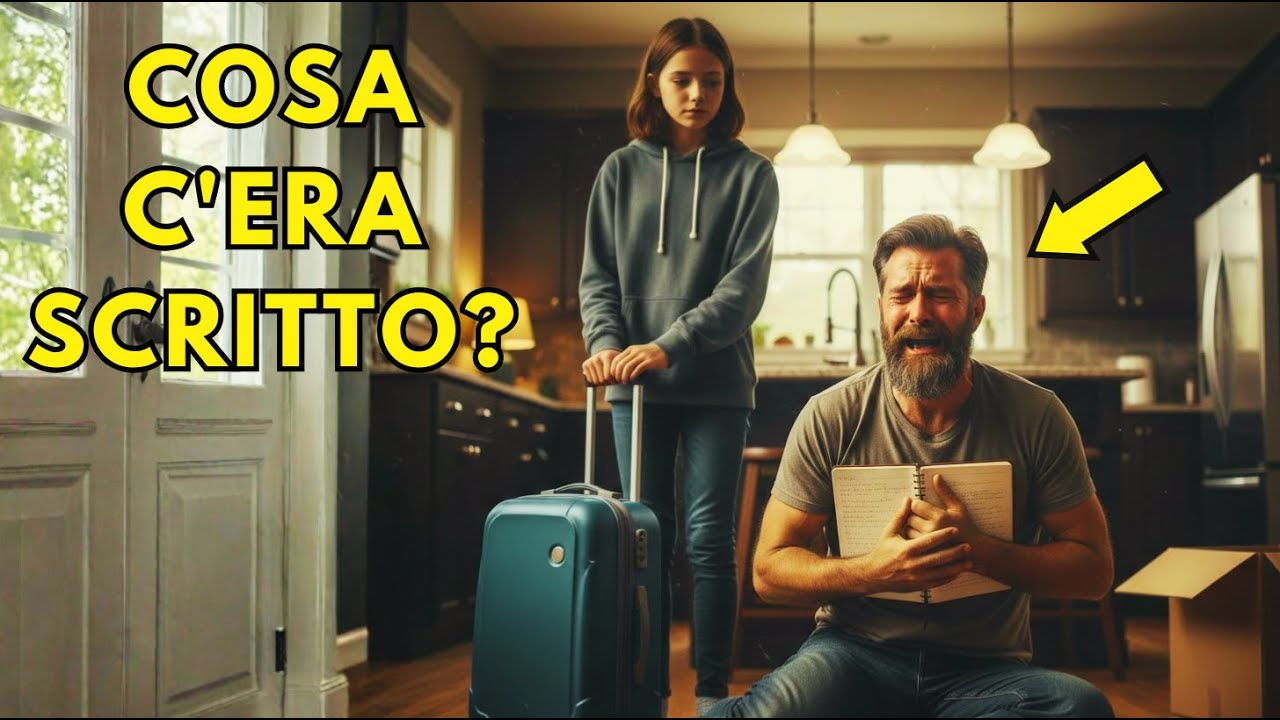 Torna dal padre dopo 10 anni con un Diario Segreto, quando Lui legge l'ultima pagina, crolla a terra