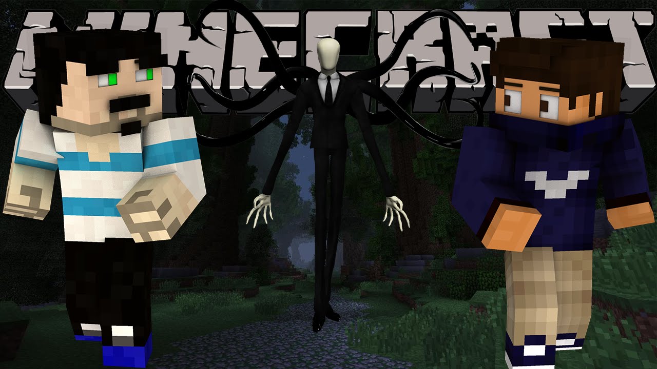 Minecraft : SLENDER MAN! - (Özel Harita) w/AzizGaming