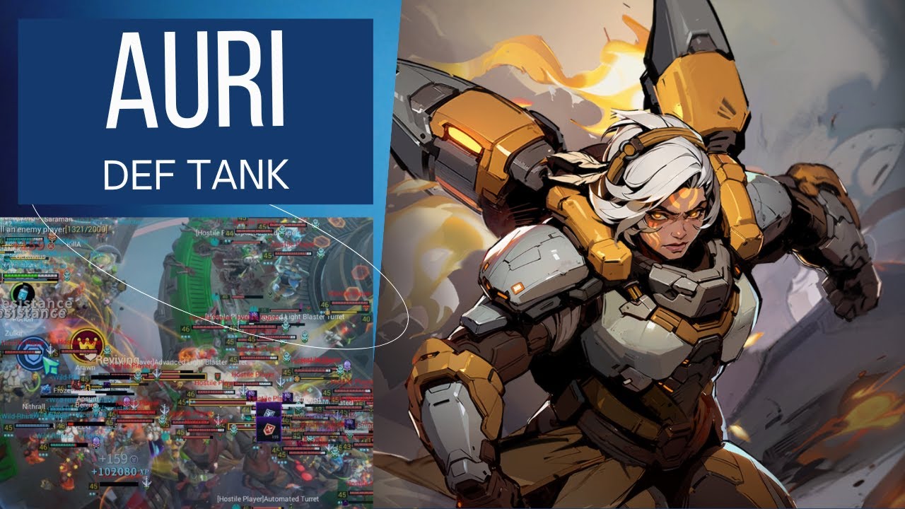 Warborne Above Ashes - Auri Bulwark End Game Def Tank POV