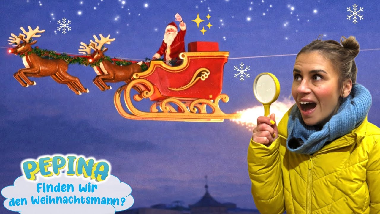 🎅🏻✨ Finden wir den fliegenden Weihnachtsmann? 🎄🎠 Pepinas Abenteuer auf dem Weihnachtsmarkt 🔍✨