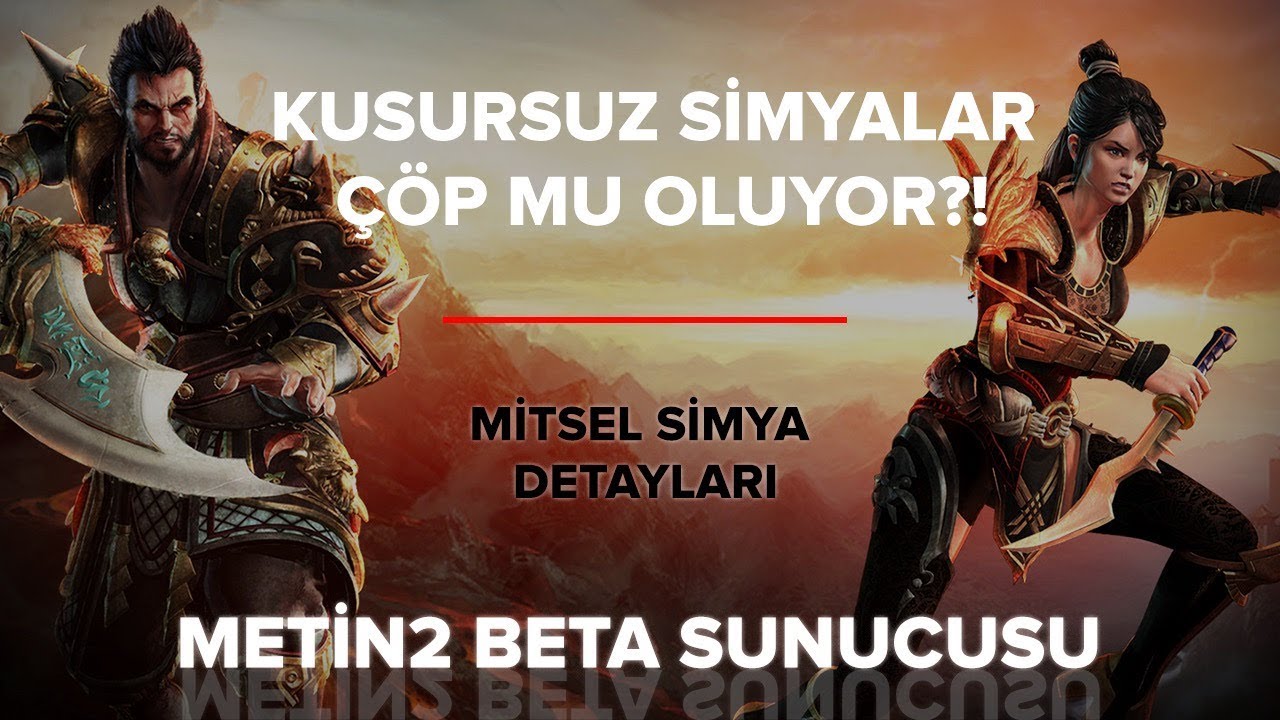 KUSURSUZ SİMYALAR &Ccedil;&Ouml;P M&Uuml; OLUYOR ?!! MİTSEL SİMYA DETAYLARI ! Beta Sunucu G&uuml;nl&uuml;ğ&uuml; #2