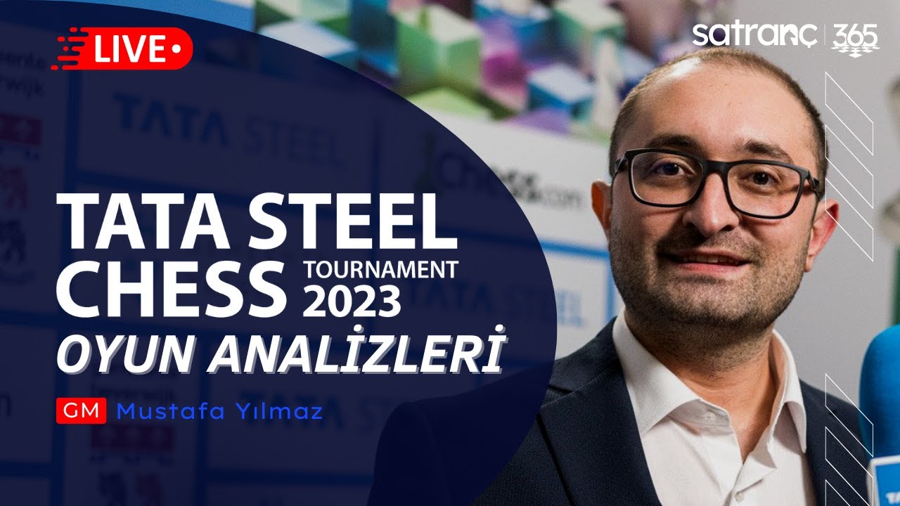 GM Mustafa Yılmaz Tata Steel Oyunlarını Analiz Ediyor!