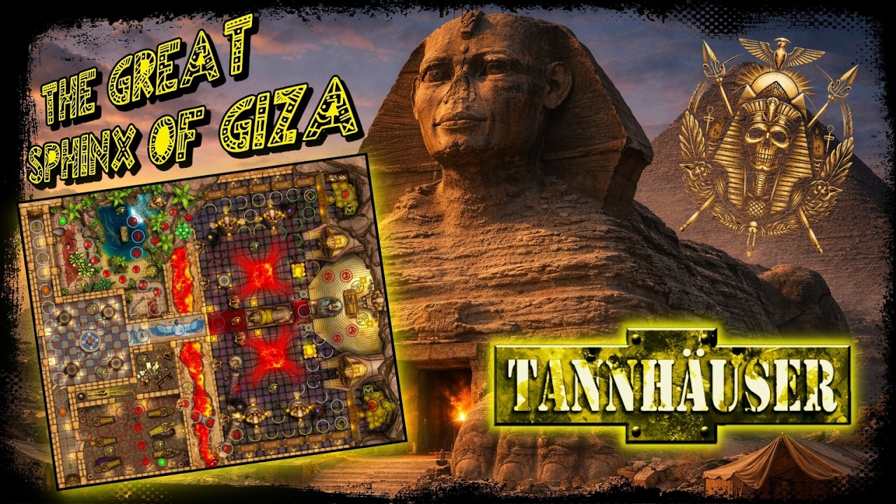 Tannhäuser: THE GREAT SPHINX OF GIZA Map