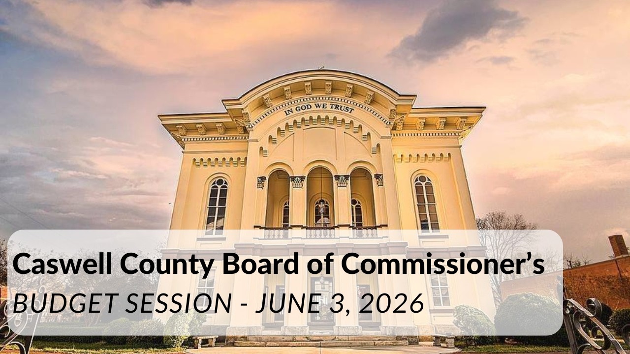 CCBOC June 3, 2026 Budget Session