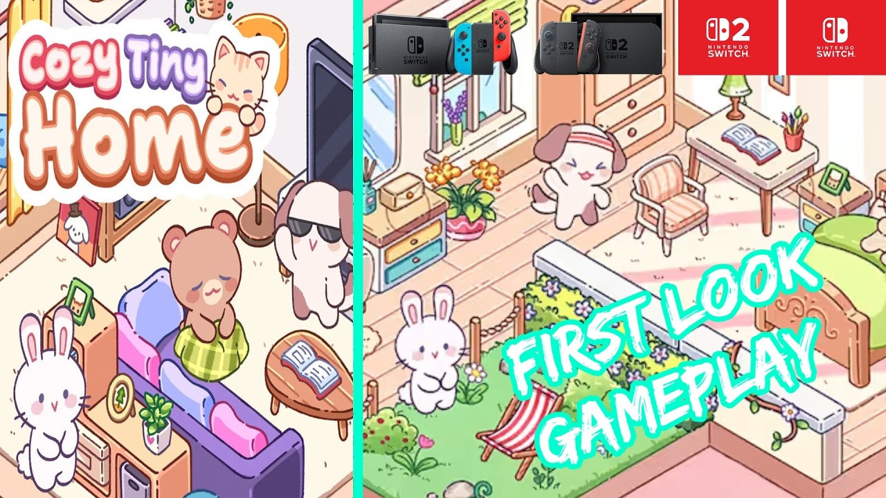 Cozy Tiny Home &ndash; Nintendo Switch / Switch 2 Gameplay