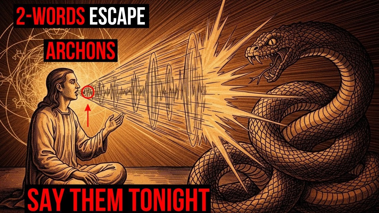 Jesus Taught Chosen Ones 2-Words To Escape The Archons&rsquo; Trap &mdash; Say Them Tonight