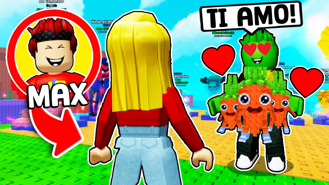 MI FINGO UNA RAGAZZA CARINA E GIGINO CI PROVA CON ME su ROBLOX PIANTE VS BRAINROT..